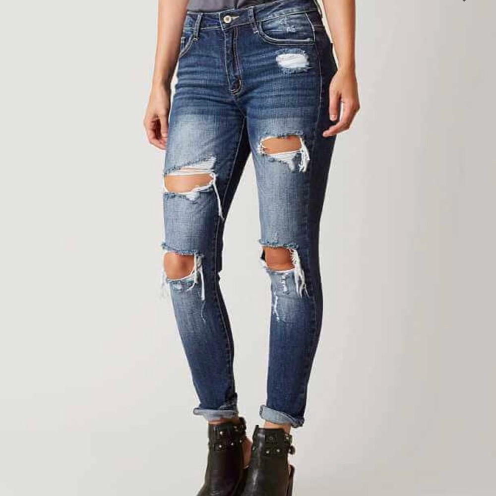 Size 34 Kancan High Rise Skinny Stretch Jeans